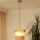 Brilagi - Pendel FOREST 1xE27/15W/230V fyrretræ/beige/cremefarvet