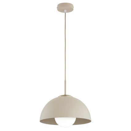 Brilagi - Pendel med kabel COSMO 1xE27/60W/230V Ø 30 cm beige/guld