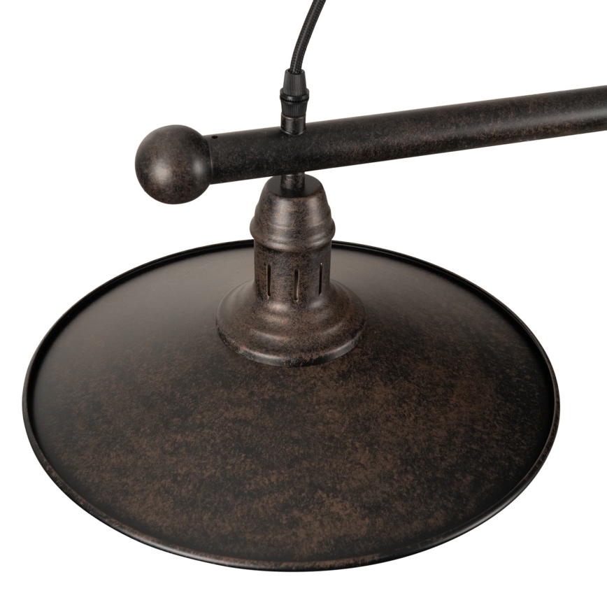 BRILAGI - Pendel med kabel FORGE 2xE27/60W/230V brun