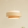 Brilagi - Pendel med kabel RESNA, 1x E27/60W/230V, Ø 40 cm, cremefarvet/beige