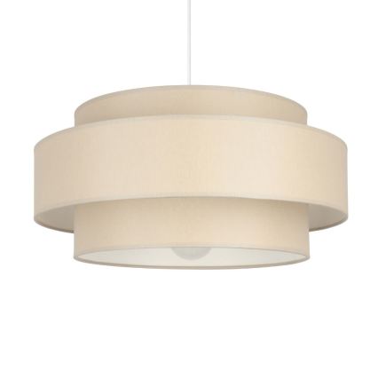 Brilagi - Pendel med kabel RESNA 1xE27/60W/230V Ø 40 cm beige