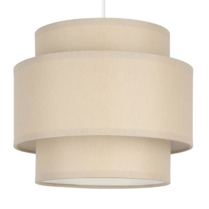 Brilagi - Pendel med kabel RESNA 3xE27/60W/230V Ø 45 cm beige