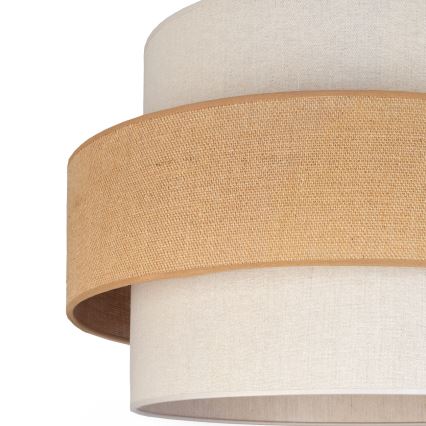 Brilagi - Pendel med kabel SPACE 1xE27/60W/230V Ø 40 cm beige/creme