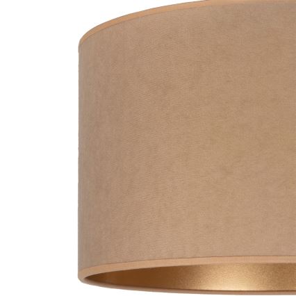 Brilagi - Pendel med kabel VELVET 1xE27/60W/230V diameter 40 cm beige/guld
