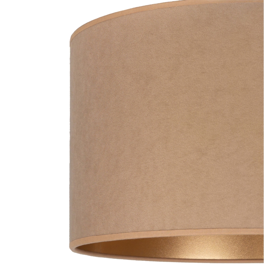 Brilagi - Pendel med kabel VELVET 1xE27/60W/230V diameter 40 cm beige/guld