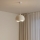 Brilagi - Pendel med kabel WABI SABI 1xE27/40W/230V Ø 34 cm hvid