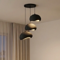 BRILAGI - Pendel med kabel WABI SABI 3xE27/40W/230V Ø 60 cm sort
