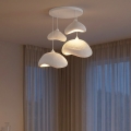 BRILAGI - Pendel med kabel WABI SABI 4xE27/40W/230V Ø 90 cm hvid
