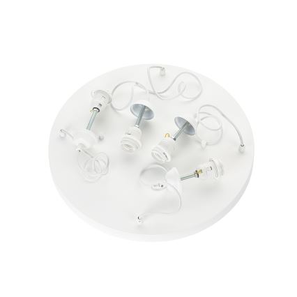 Brilagi - Pendel med kabel WABI SABI 4xE27/40W/230V Ø 90 cm hvid