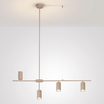 Brilagi - Pendel med kabelophæng CRANE 4xGU10/30W/230V beige
