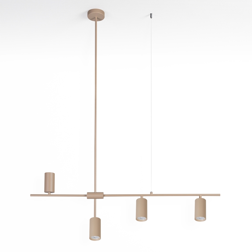 Brilagi - Pendel med kabelophæng CRANE 4xGU10/30W/230V beige