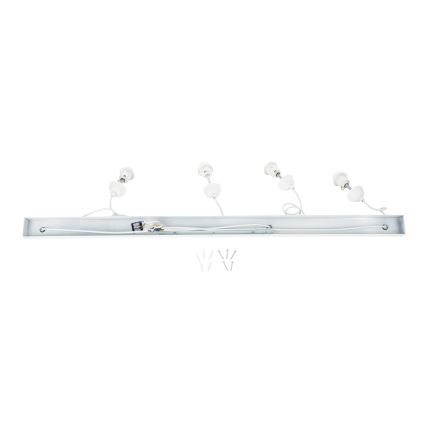 Brilagi - Pendel med kabelophæng WABI SABI 4xE27/40W/230V hvid