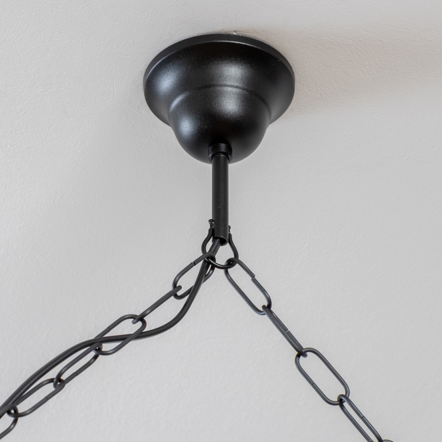 Brilagi - Pendel med kædeophæng KOS 6xE27/60W/230V bøg