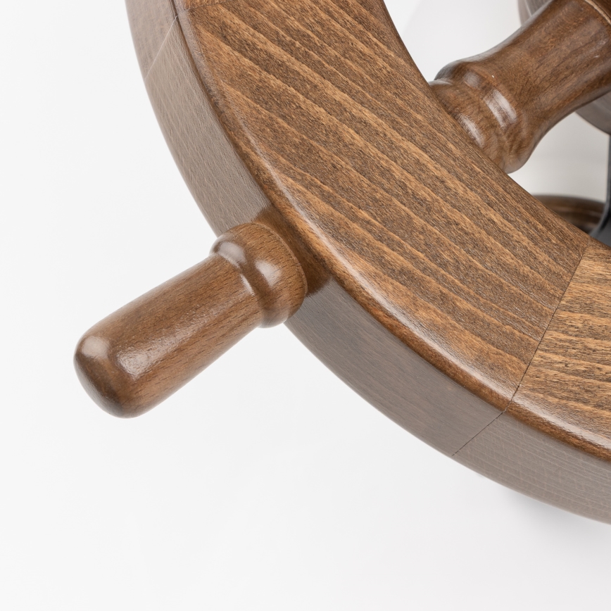 Brilagi - Pendel med kædeophæng TIMONA 2xE14/40W/230V bøg/valnød