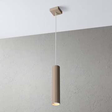 Brilagi - Pendel med ledning CRISPINA 1xGU10/10W/230V beige