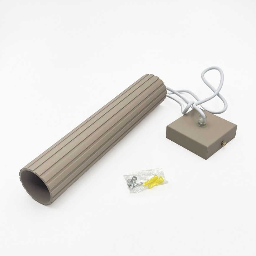 Brilagi - Pendel med ledning CRISPINA 1xGU10/10W/230V beige