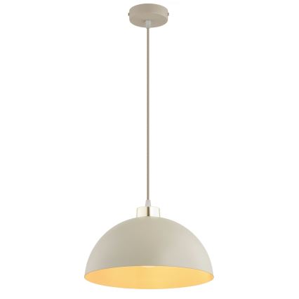 Brilagi - Pendel med ledning MOON 1xE27/60W/230V Ø 30 cm beige/guld