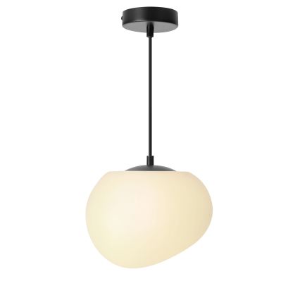 BRILAGI - Pendel med ledning PEBBLES 1xE27/40W/230V Ø 20 cm sort