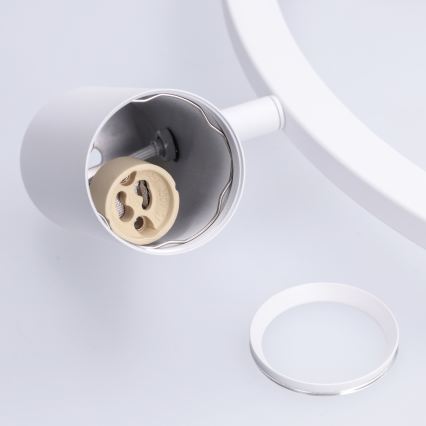 BRILAGI - Pendel med ledning SELE 6xGU10/30W/230V hvid