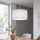 Brilagi - Pendel med ledning SIRIJA MODERN 1xE27/60W/230V Ø 35 cm hvid