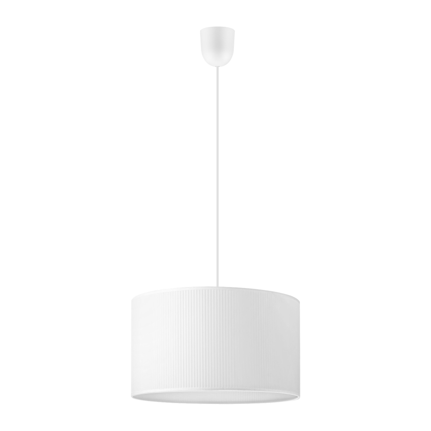 Brilagi - Pendel med ledning SIRIJA MODERN 1xE27/60W/230V Ø 35 cm hvid