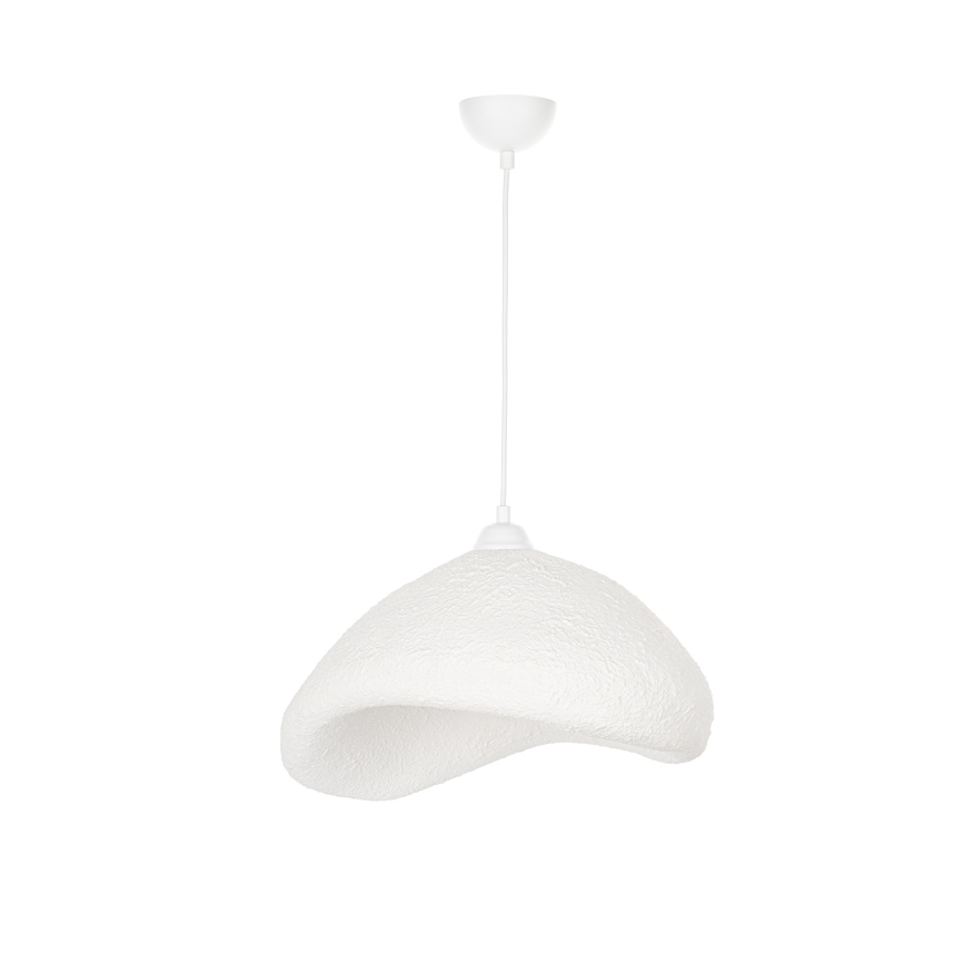 Brilagi - Pendel med ledning WABI SABI 1xE27/40W/230V Ø 42 cm hvid