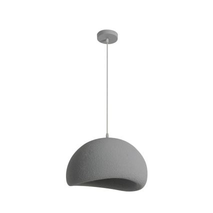 BRILAGI - Pendel med ledning WABI SABI 1xE27/60W/230V Ø 40 cm grå