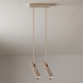 Brilagi - Pendel med stang SELE 2xGU10/30W/230V beige