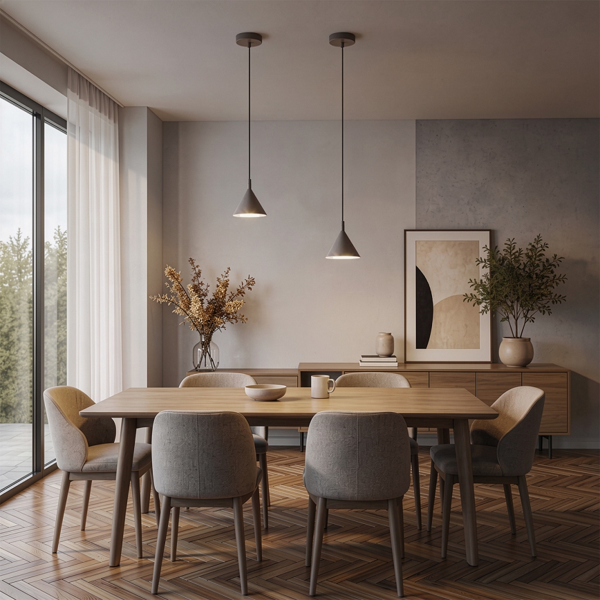 Brilagi - Pendel med wire CONE SINGLE 1xGX53/15W/230V beige