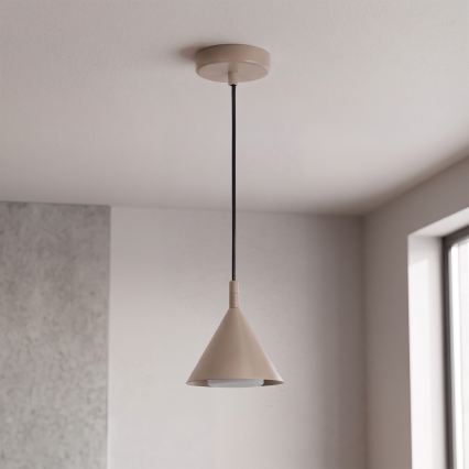 Brilagi - Pendel med wire CONE SINGLE 1xGX53/15W/230V beige