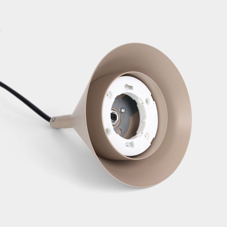 Brilagi - Pendel med wire CONE SINGLE 1xGX53/15W/230V beige