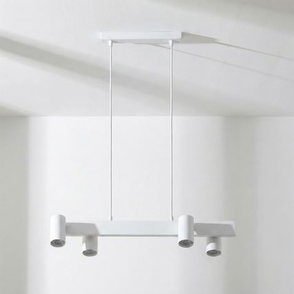 BRILAGI - Pendel med wire SELE 4xGU10/30W/230V hvid