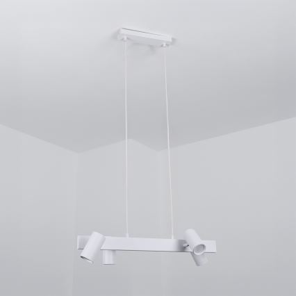 BRILAGI - Pendel med wire SELE 4xGU10/30W/230V hvid