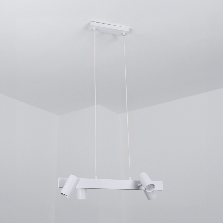 BRILAGI - Pendel med wire SELE 4xGU10/30W/230V hvid
