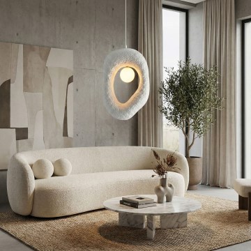 Brilagi - Pendel med wire WABI SABI 1xG9/8W/230V hvid