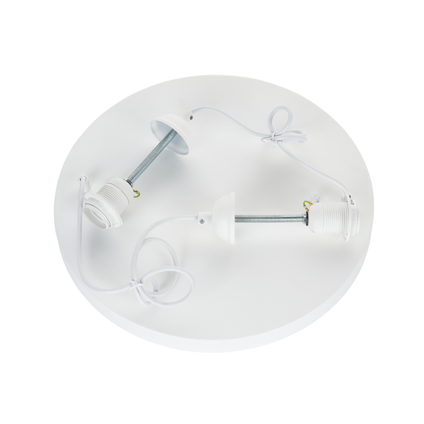 Brilagi - Pendel med wire WABI SABI 2xE27/40W/230V Ø 45 cm hvid