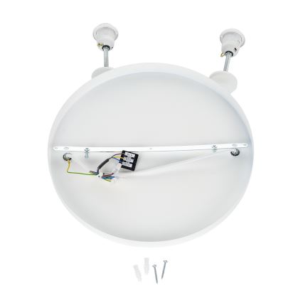 Brilagi - Pendel med wire WABI SABI 2xE27/40W/230V Ø 45 cm hvid