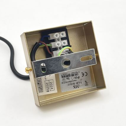 Brilagi - Pendel med wireophæng CRISPINA 1xGU10/10W/230V guld