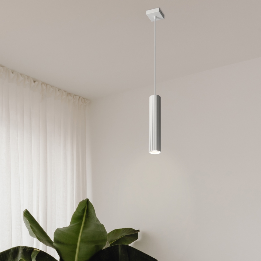 Brilagi - Pendel med wireophæng CRISPINA 1xGU10/10W/230V hvid