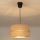 Brilagi - Pendel med wireophæng DUO-DUO, 1xE27/60W/230V, Ø 40 cm, beige/guld