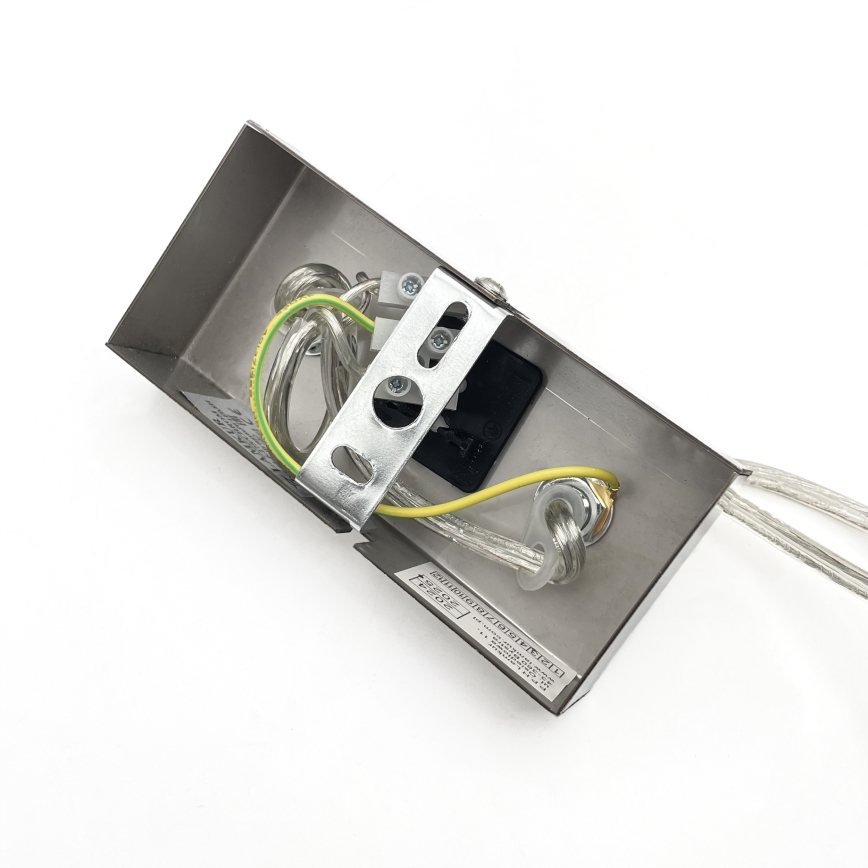 Brilagi - Pendel med wireophæng MALONY 6xE14/20W/230V poleret krom