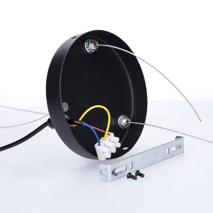 BRILAGI - Pendel med wireophæng SELE 6xGU10/30W/230V sort