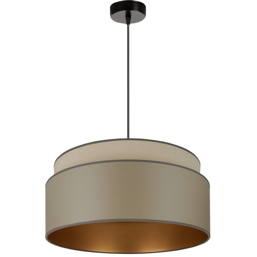 Brilagi - Pendel OREGON VEGE 1xE27/15W/230V diameter 45 cm grå