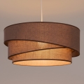 Brilagi - Pendel på kabel ARROW 1xE27/60W/230V Ø 45 cm brun