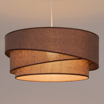 Brilagi - Pendel på kabel ARROW 1xE27/60W/230V Ø 45 cm brun
