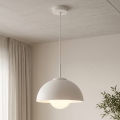 BRILAGI - Pendel på kabel COSMO 1xE27/60W/230V Ø 30 cm hvid/guld