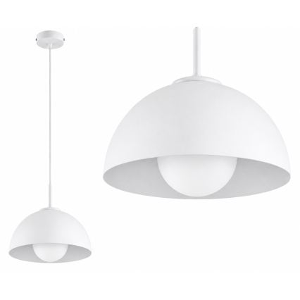 BRILAGI - Pendel på kabel COSMO 1xE27/60W/230V Ø 30 cm hvid/guld
