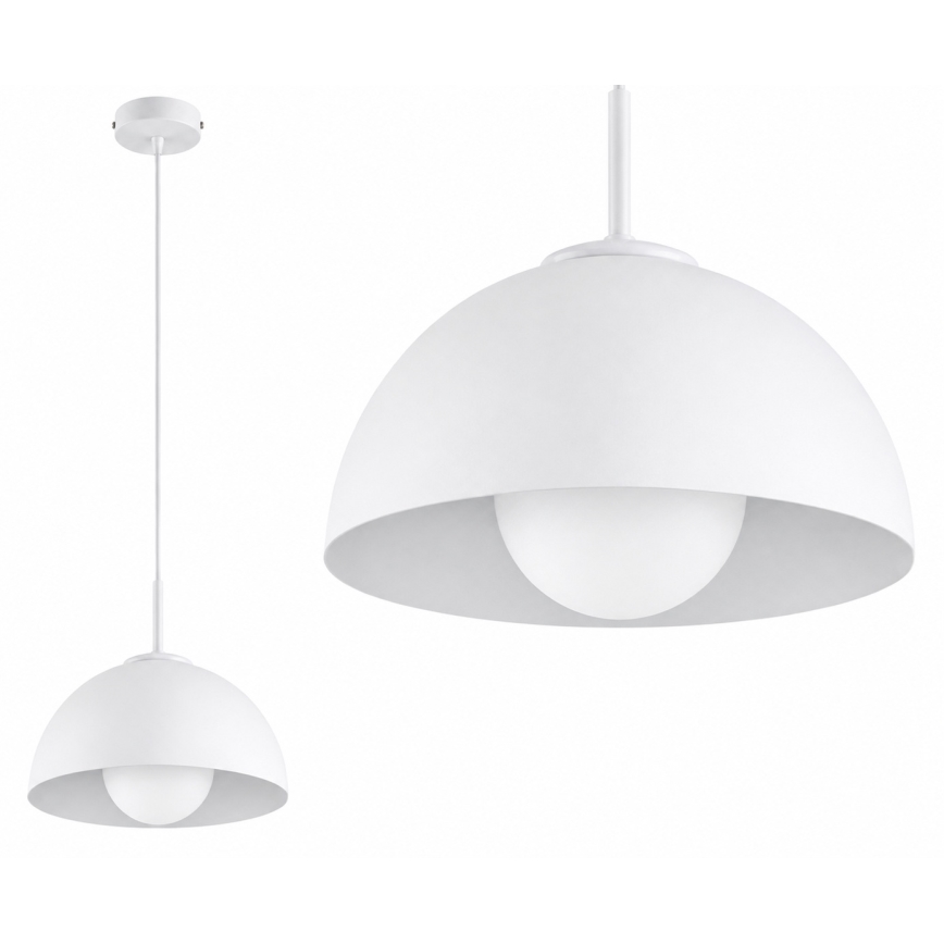 BRILAGI - Pendel på kabel COSMO 1xE27/60W/230V Ø 30 cm hvid/guld