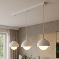 BRILAGI - Pendel på kabel COSMO 3xE27/60W/230V hvid/guld