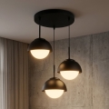 BRILAGI - Pendel på kabel COSMO 3xE27/60W/230V sort